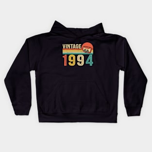 Vintage 1994 30th Birthday Classic Cassette Tape Kids Hoodie